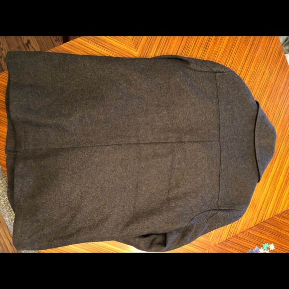 Mens Charcoal Winter Jacket - Banana Republic Size Tall Large - Picture 3 of 4